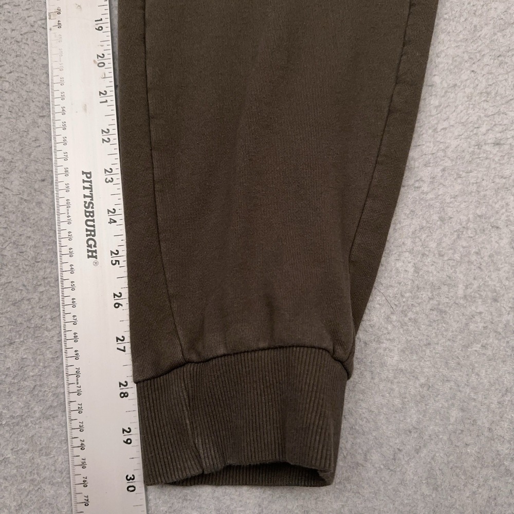 American Tall Joggers Women's 2XLT Green Sweatpants Tapered Heavyweight Cotton - Picture 8 of 11